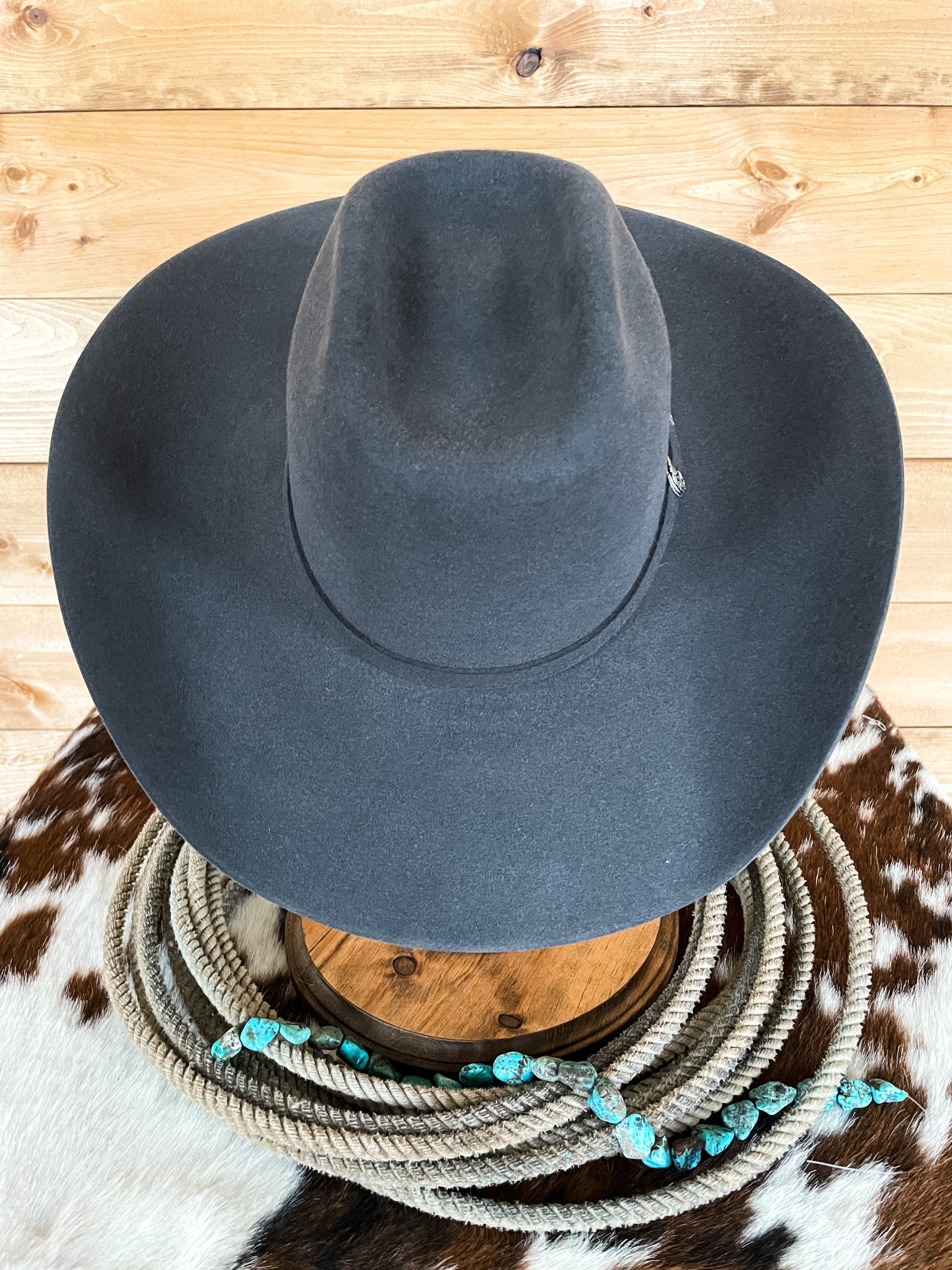 Hand crafted Cody Johnson hat Cody Johnson Grizzly Mountain 6X Fur Felt Western Hat  main image 2