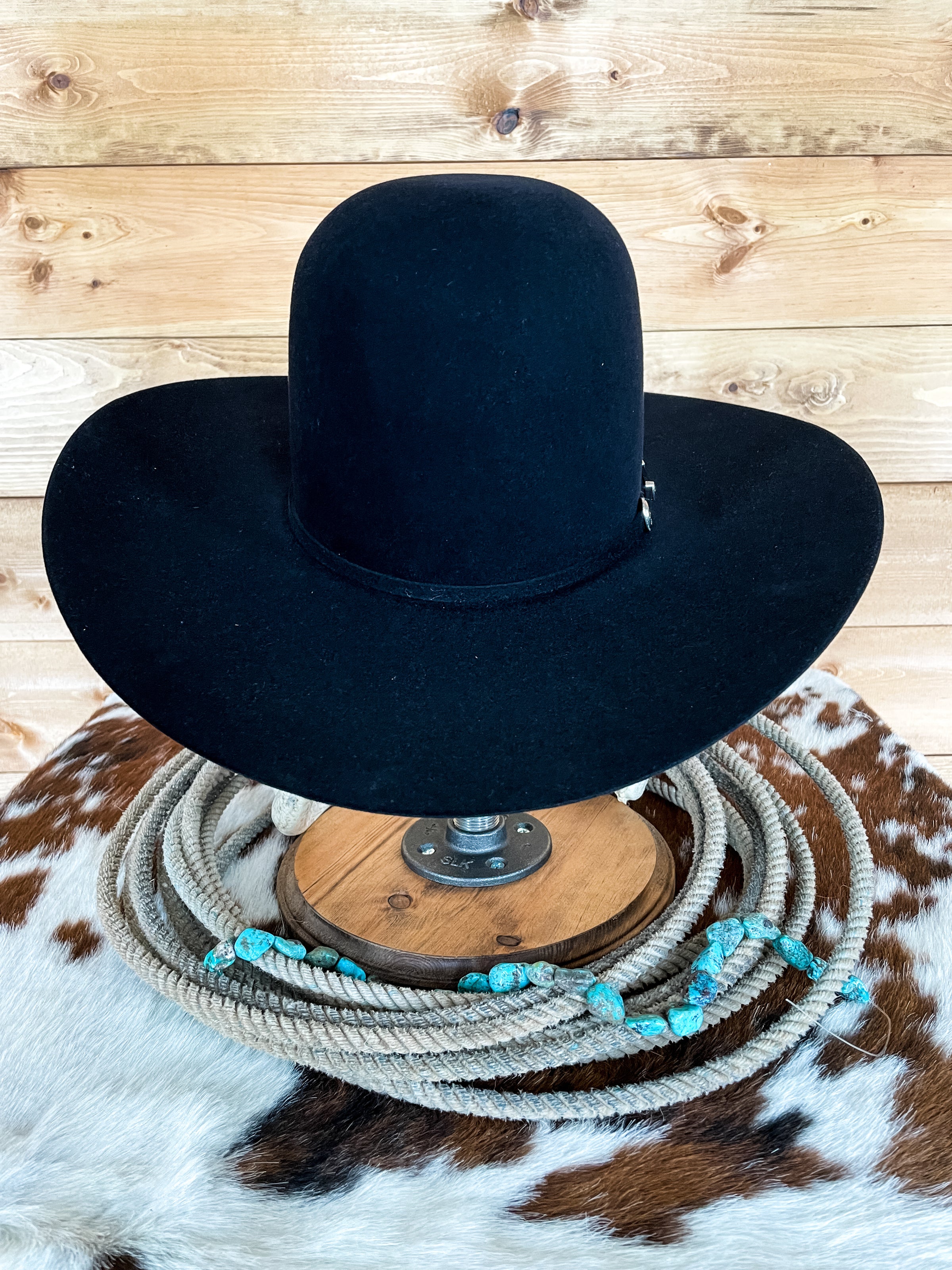 Rodeo King 7X Black Felt Hat | Ranch-Land Western Store