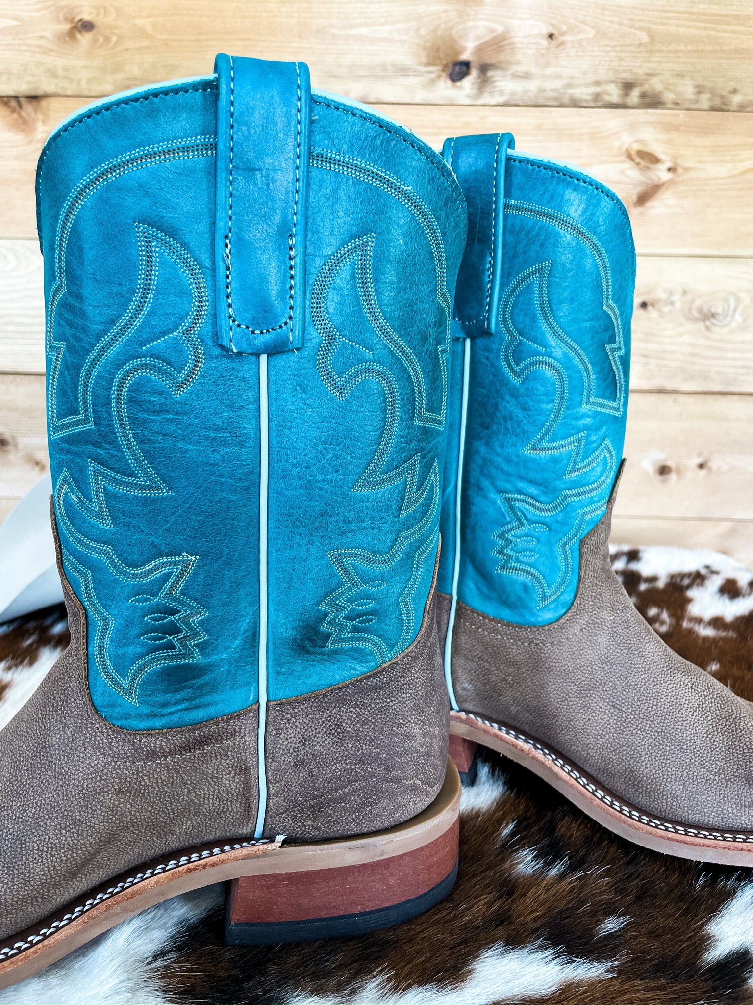 Anderson Bean Eastwood Camel Square Toe Boots | Ranch-Land Western
