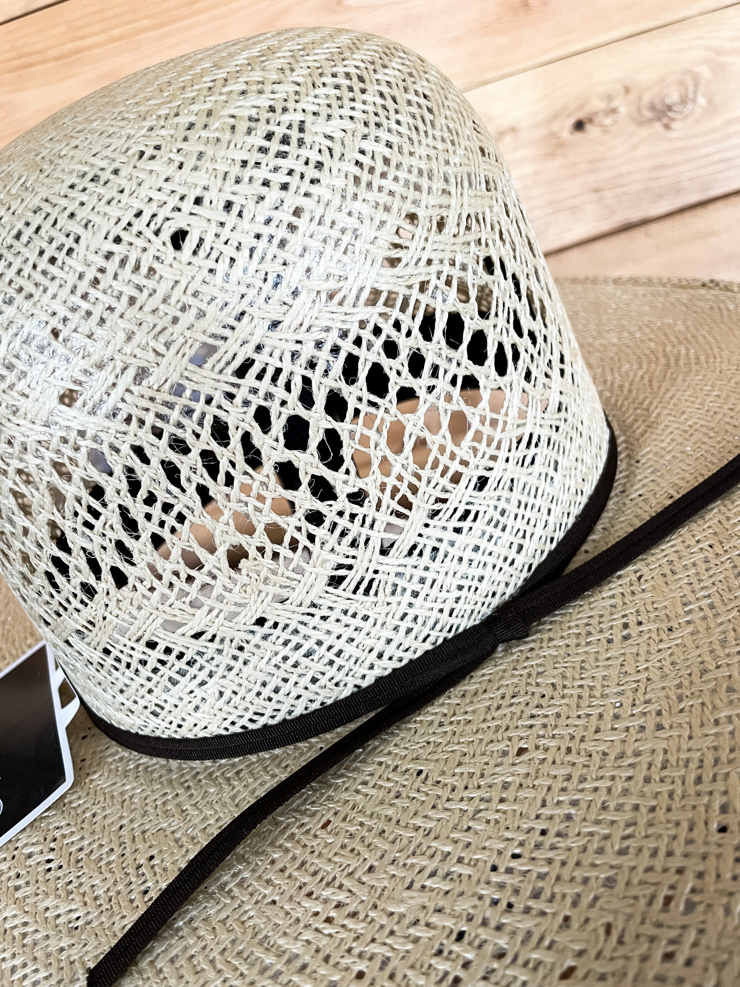 Rodeo King Jute Open Crown Straw Hat | Ranch-Land Western Store
