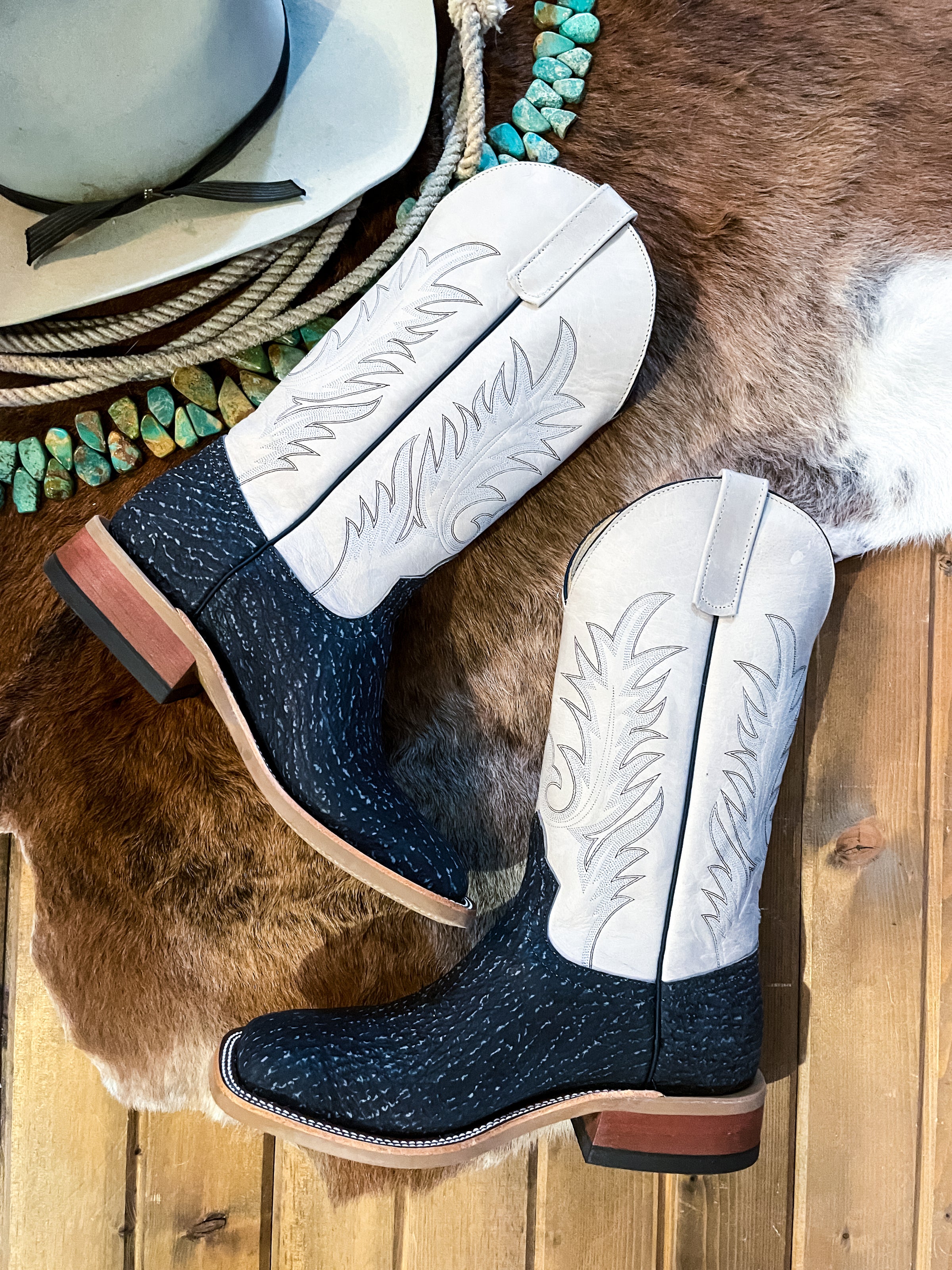 【Ameri】SHARK Sole SQUARE Boots Ameri】SHARK SOLE SQUARE BOOTS (Lサイズ)