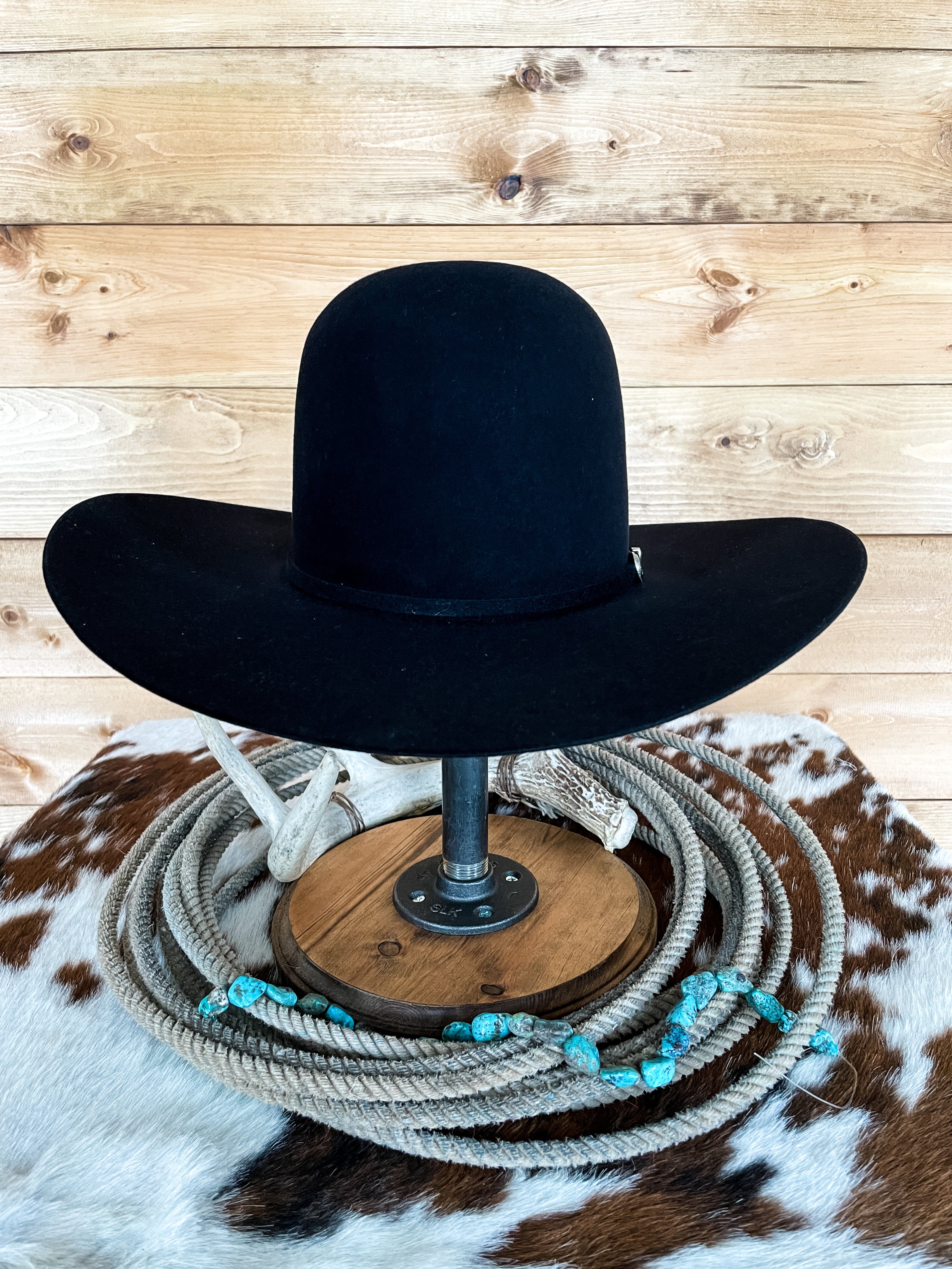 Rodeo King 7X Black Felt Hat | Ranch-Land Western Store