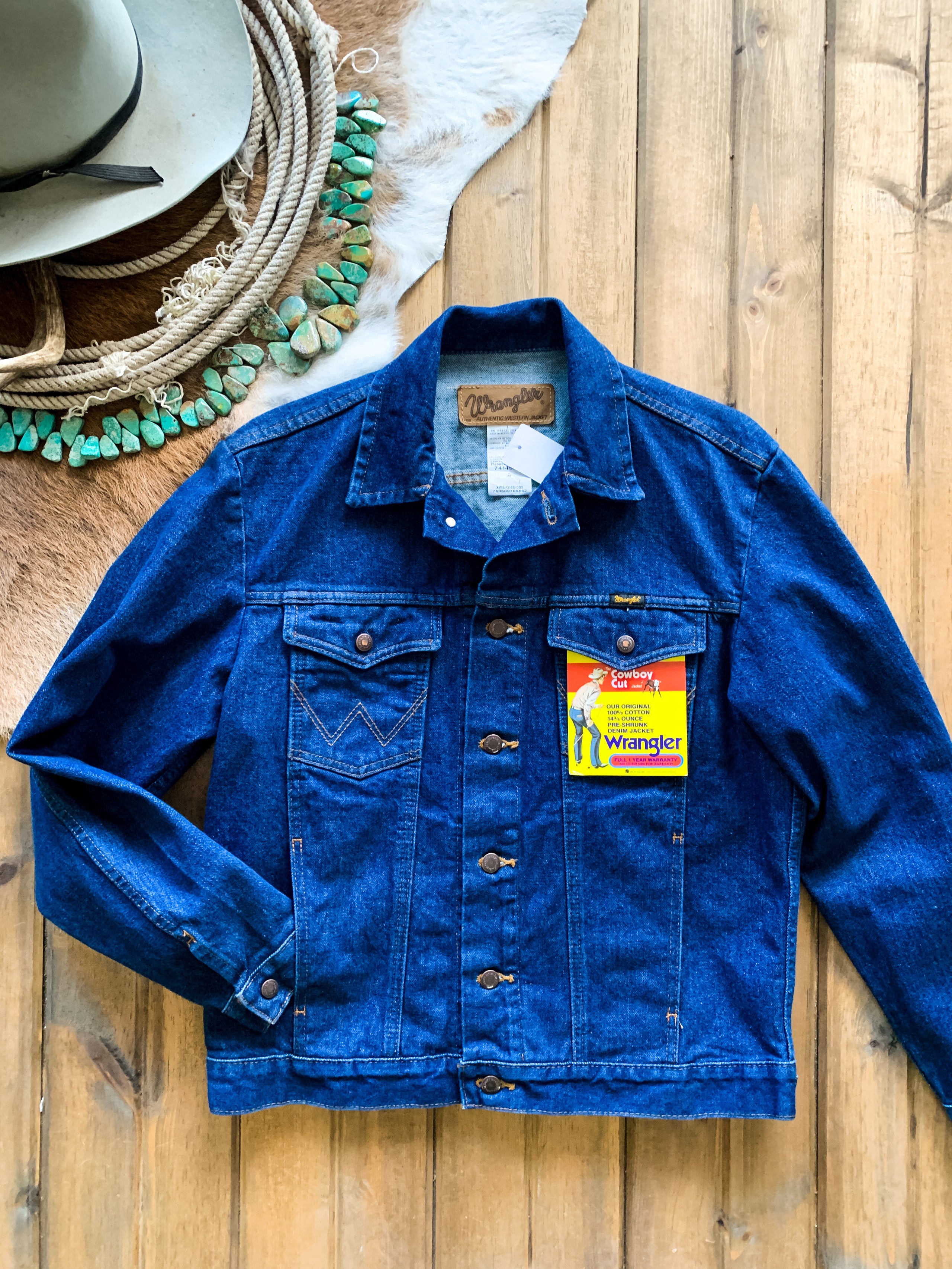 Unlined denim outlet jacket