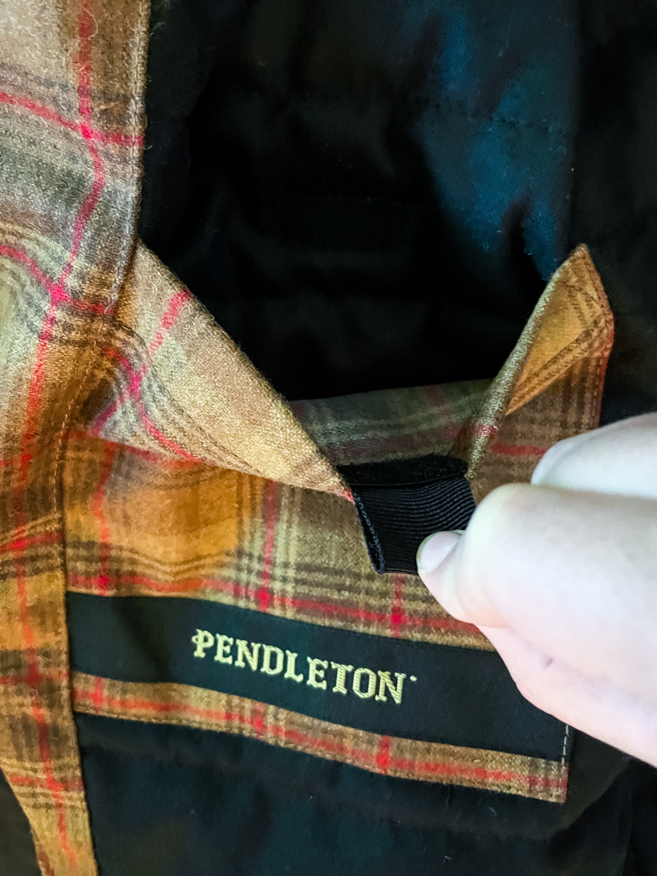 Pendleton Saddle Plaid Mt. Hood Standard Jacket